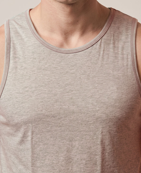 T.T. MenPremium Pure Cotton Gym Vest| Brown