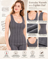 T.T. Women Hotpot Elite Top Thermal Anthra - Grey (Pack Of 2)