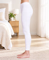 T.T. Women Hotpot Elite Pyjama Thermal Pack Of 2- White,Anthra Melange