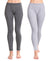 T.T. Women Hotpot Elite Pyjama Thermal Pack Of 2- Anthra Melange,Grey Melange
