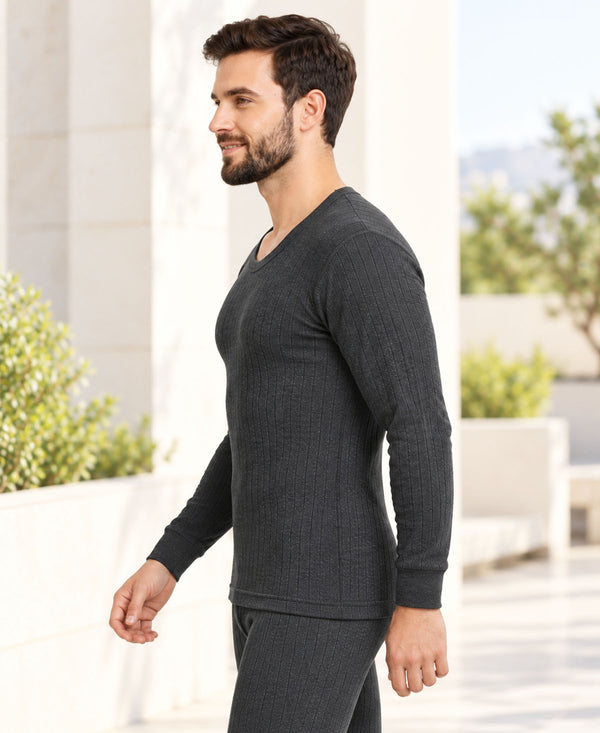 T.T. Mens Anthra Slim Fit Desire Thermal Top