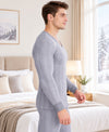 T.T. Men Hotpot Elite Top Thermal - Grey Melange