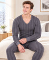 T.T. Men Hotpot Elite Top Thermal Pack Of 2- Anthra