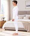 T.T. Men Hotpot Elite Thermal Set- White