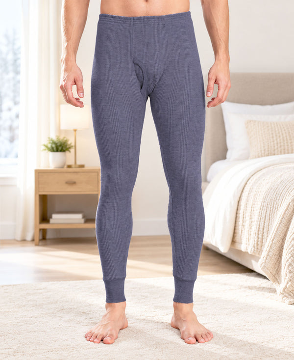 T.T. Men Hotpot Elite Light Weight , Super Warm With Polyfill Sandwich Technology Pyjama Thermal - Navy