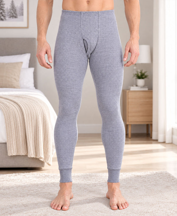 T.T. Men Hotpot Elite Pyjama Thermal - Grey Melange