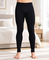 T.T. Men Hotpot Elite Light Weight , Super Warm With Polyfill Sandwich Technology Pyjama Thermal - Black