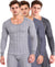 T.T. Men'S Hotpot Elite Premium Thermal Top|Cotton Polyfill Sandwich Technology Fabric|Full Sleeve|Round Neck|Super Warm Winter Innerwear|Pack Of 3|Navy,Grey Melange,Anthra