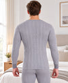 T.T. Men'S Hotpot Elite Premium Thermal Top|Cotton Polyfill Sandwich Technology Fabric|Full Sleeve|Round Neck|Super Warm Winter Innerwear|Pack Of 3|Grey Melange,Anthra Melange,Black
