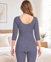 T.T. Women Hotpot Elite 3/4Th Slip Thermal - Navy