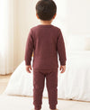 T.T. Unisex Baby Suit For Boys & Girls|Full Sleeve Button-Front Thermal Set|Soft & Comfortable Super Warm Kids Wear|Pack Of 2|Brown,Anthra