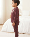 T.T. Unisex Baby Suit For Boys & Girls|Full Sleeve Button-Front Thermal Set|Soft & Comfortable Super Warm Kids Wear|Pack Of 2|Brown,Blue