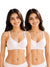 T.T. Women Desire Bra With Extra Strips PO2 White