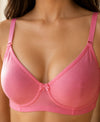 T.T. Women Desire Pink Bra With Extra Strips