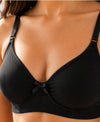 T.T. Women Desire Black Bra With Extra Strips