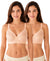 T.T. Women Desire Printed Bra PO2 Skin