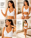 T.T. Women Desire Printed Bra PO2 Yellow,White