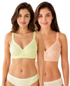 T.T. Women Desire Printed Bra PO2 Yellow,Skin