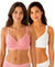 T.T. Women Desire Printed Bra PO2 Coral,White