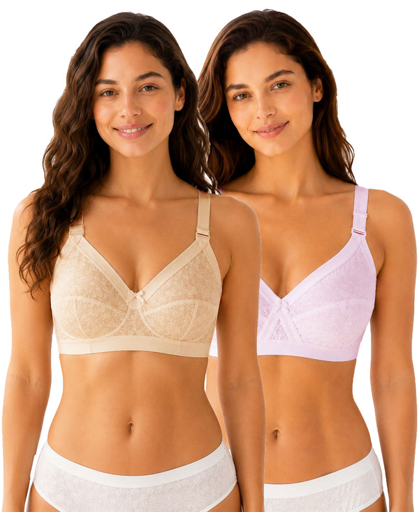 T.T. Women Desire Printed Bra PO2 Beige,Pink