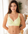 T.T. Women Desire Printed Bra PO3 Beige,Coral,Yellow