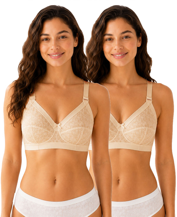 T.T. Women Desire Printed Bra PO2 Beige