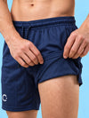 T.T. Men|Dri Fit Sports Short|Regular Fit|Side Pocket|Ideal For Gym, Sports & Daily Wear|Pack Of 3-Navy,Black,Olive