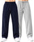 T.T.Men PO2 Premium Cord-Knit Wide-Leg Track Pant -Cream,Navy