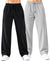 T.T.Men PO2 Premium Cord-Knit Wide-Leg Track Pant -Black,Cream