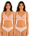 T.T. Women Desire Printed Bra PO2 Skin