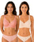 T.T. Women Desire Printed Bra PO2 Orange-Beige