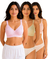 T.T. Women Desire Printed Bra PO3 Yellow-Pink-Skin