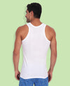 T.T. MenSuper Combed Cotton G-Vest Pack Of 3 White