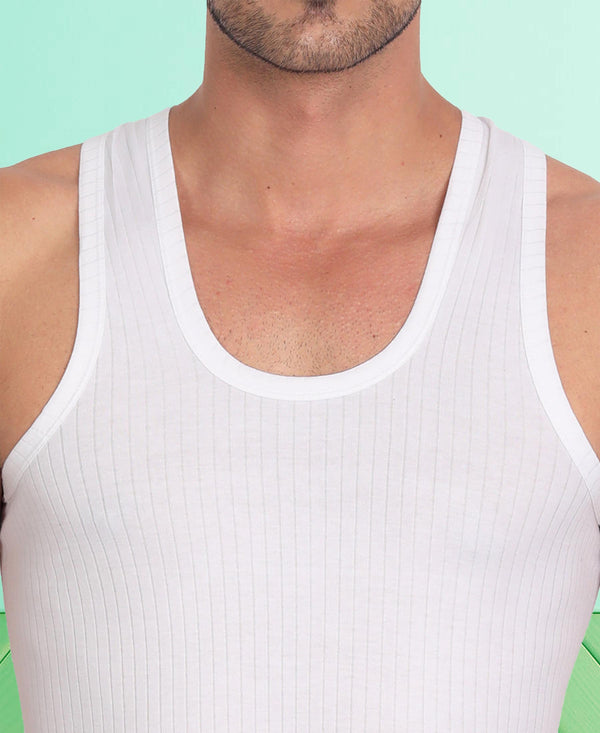 T.T. Men Jazz Parker 100% Cotton Vest (Pack Of 2)