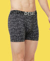 T.T. Mens Desire Printed Long Top Elastic Trunk Pack Of 1 Anthra