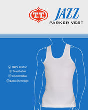 T.T. Men Jazz Parker  100% Cotton Vest (Pack Of 4)