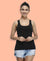T.T. Women Black Racerback Vest