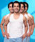 T.T. Men Cool 100% Cotton With Moisture Wicking & Cooling Technology Vest (Pack Of 4) White