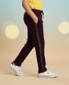 Hiflyers Boys & Girls|Regular Fit|Cotton Fleece Winter Lower|Warm & Soft | Drawstring Waist | Kids Casual Trackpant|Wine
