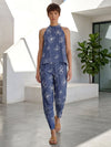 Denim blossom co ord