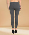 HiFlyers Women Anthra Grey Ankle Length Leggings/ Yoga Pant