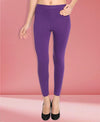 HiFlyers Women Purple Ankle Length Leggings / Yoga Pant