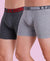 T.T. Men Desire Fine Long Trunk Pack Of 2 (Anthra - Grey)