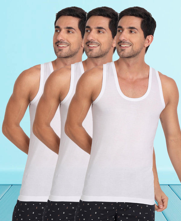 T.T. Men Desire Premium Vest (Pack Of 3)