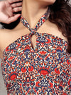 Rainbow petal maxi