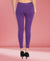 HiFlyers Women Purple Ankle Length Leggings / Yoga Pant