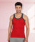 T.T. Men Titanic Pure Cotton Red Gym Vest
