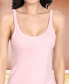 T.T. Women Pack Of 2 Solid Pink Scoop-Neck Long Slips