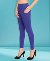 HiFlyers Women Royal Blue Ankle Length Leggings/Yoga Pant