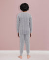 T.T. Elite Kids Light Weight Thermal Set With Polyfill Sandwich Technology - Grey Melange